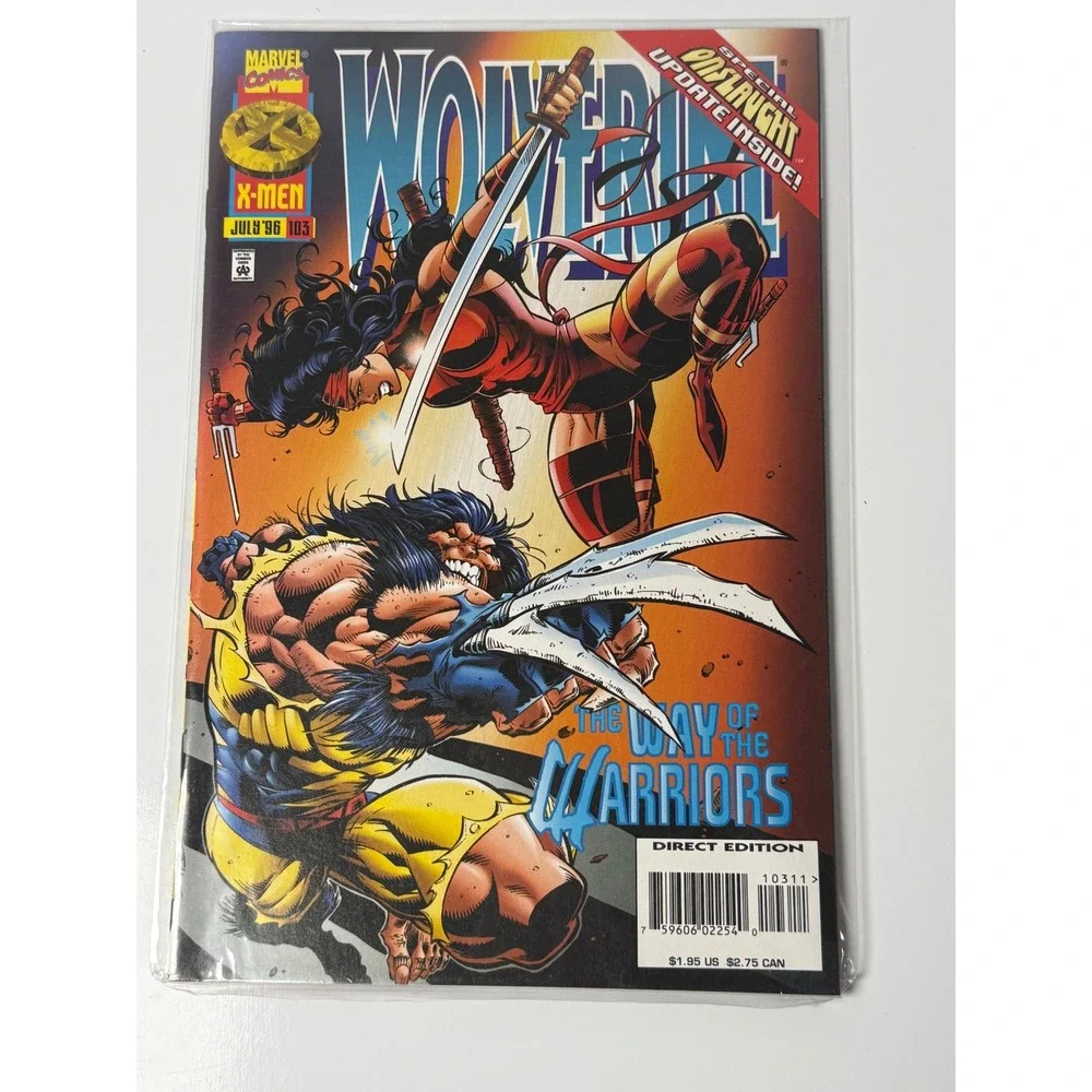 Marvel Comics Wolverine 103 July 1996 The Way of the Warriors Elektra Onslaught